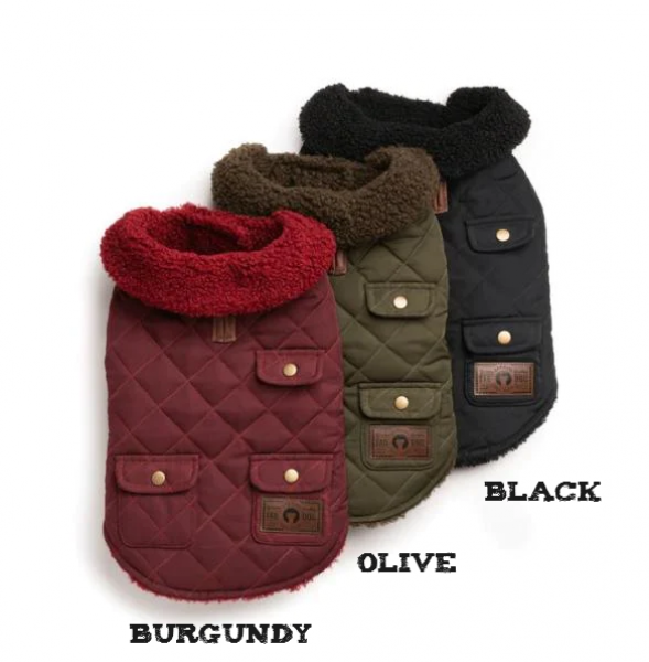 Quilted Shearling Jacket